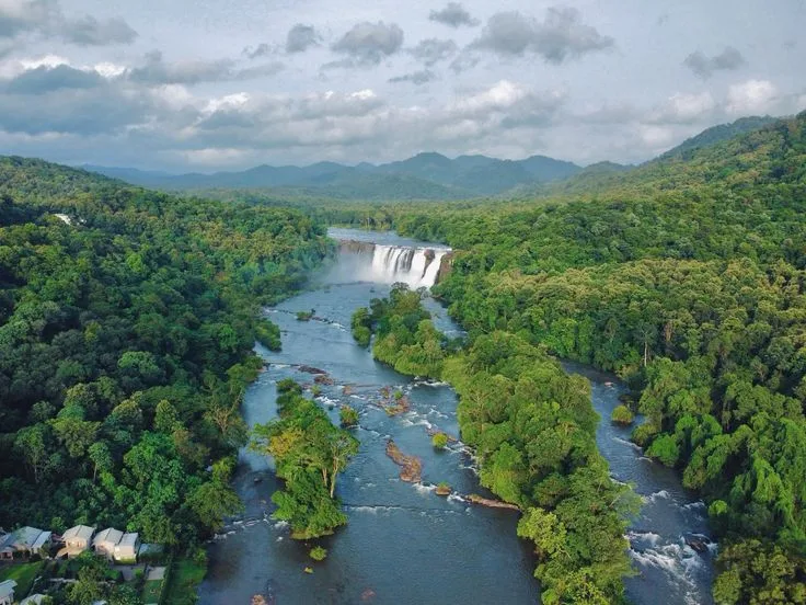 Athirappilly & Vazhachal Waterfalls with Elephant Camp Experience