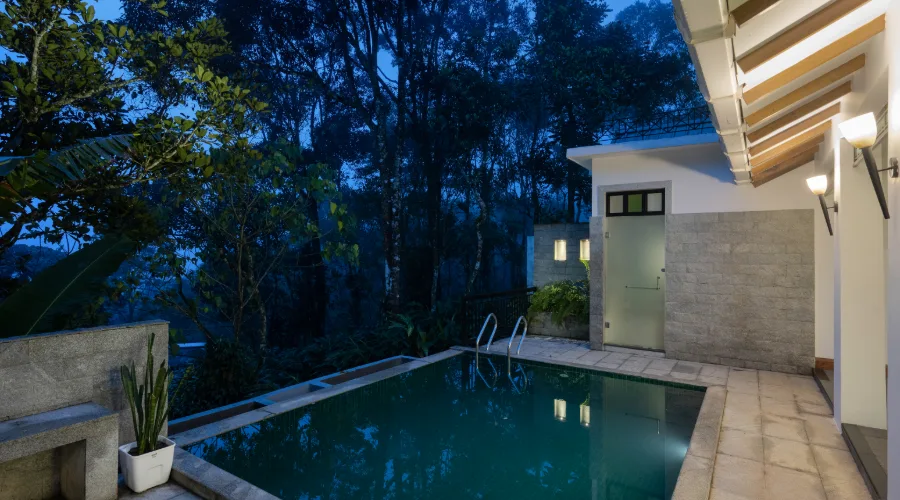 Private Pool Villa - Aanavilasam plantation resort, Thekkady (3)