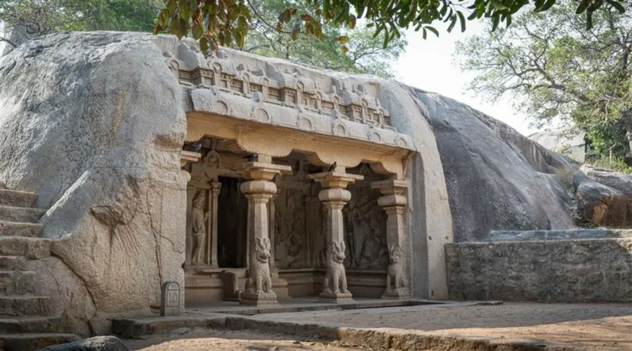 Mahabalipuram – Cave temple