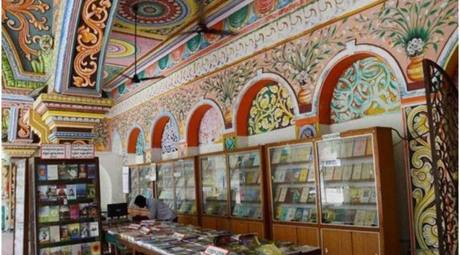 Tanjavur Saraswati Book library