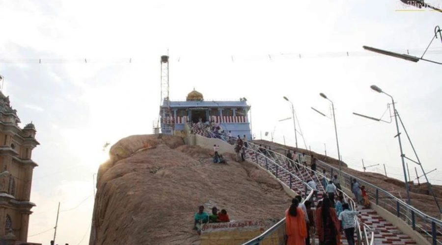 Uchi Pillayar Temple rockfort temple Timings History Images